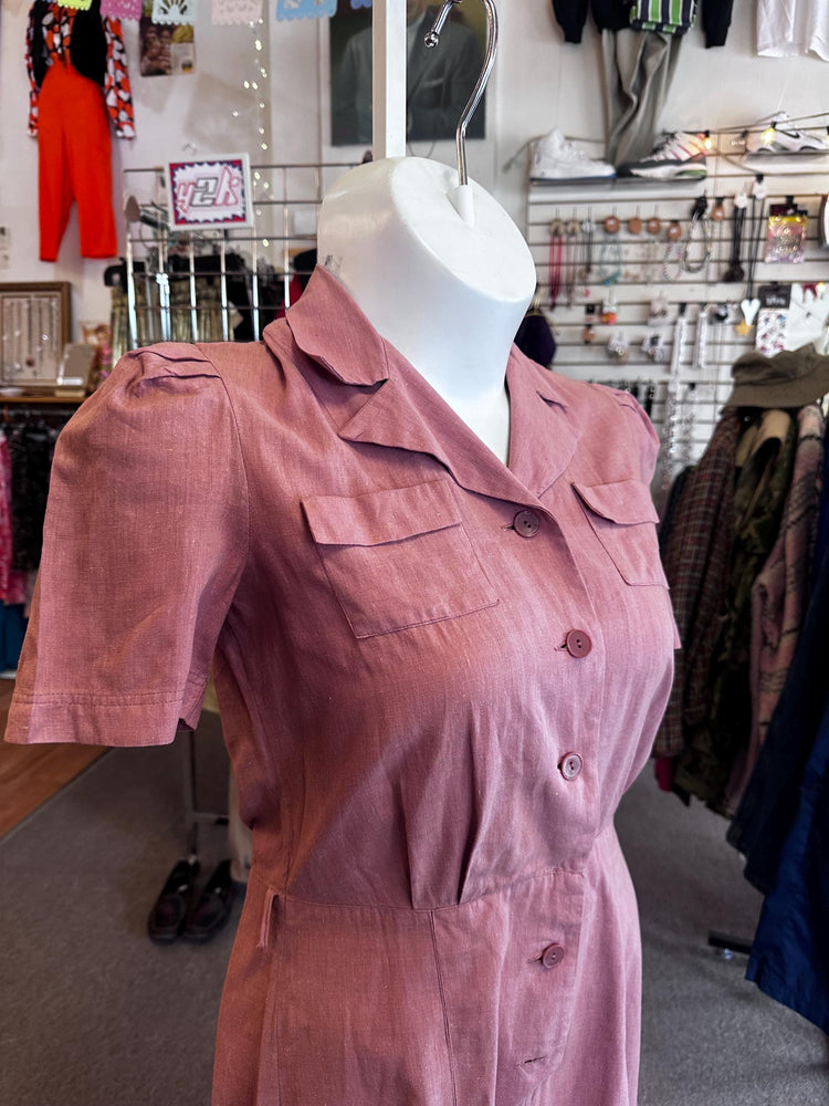 1950's Genuine VINTAGE Montgomery Ward Plus Size Dress Romper XL