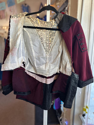 Genuine Edwardian 1900s Antique Riding Jacket and Skirt SET