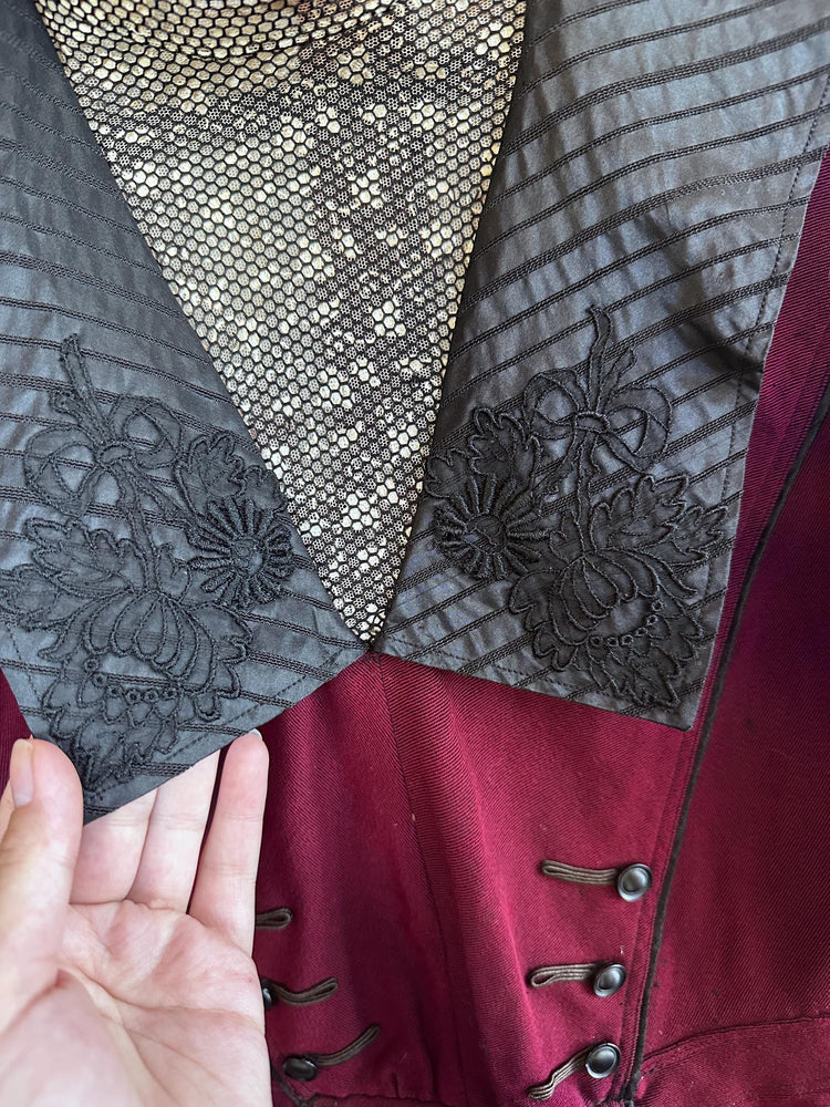 Genuine Edwardian 1900s Antique Riding Jacket and Skirt SET