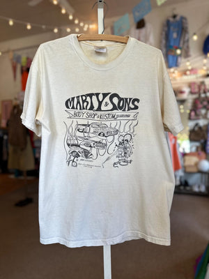 1990s Marty and Sons Body Shop Rat Fink Graphic Tee – Size M