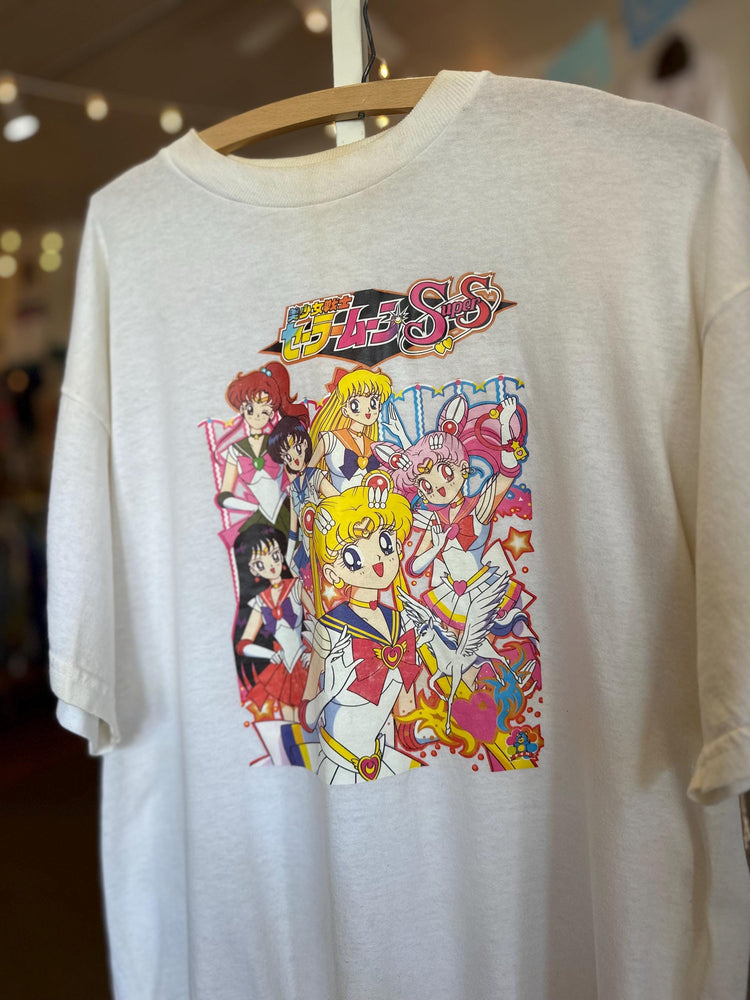 1990s Rare Vintage Sailor Moon Super S Promo Tee – Size Large