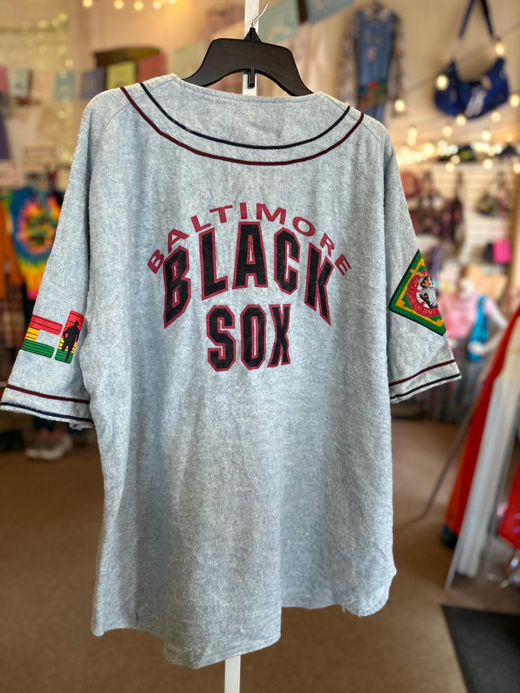 Negro Baseball League Museum Black History Baltimore Black Socks Vintage Style Jersey Size XXL