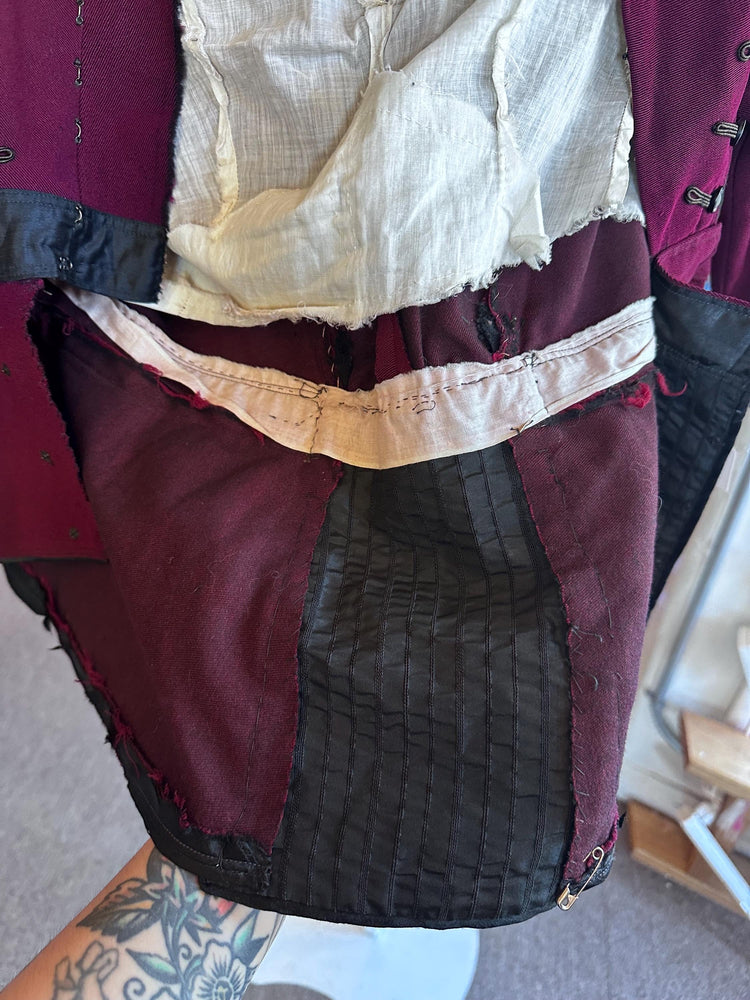 Genuine Edwardian 1900s Antique Riding Jacket and Skirt SET