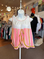 1970s Lingerie Teddy Top and Underwear Set Bigger Bust