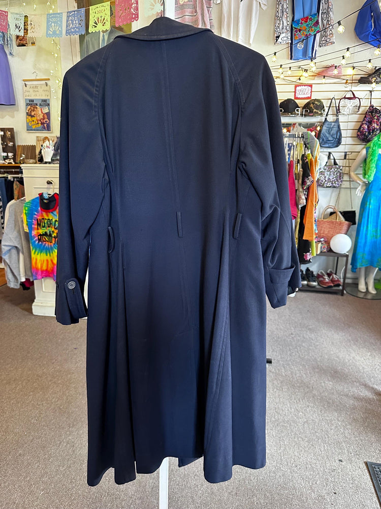 1940's WAVES Women's Naval Reserve Lighter Weight Peacoat Overcoat with Lining AS IS