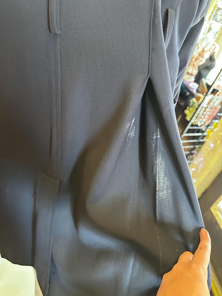 1940's WAVES Women's Naval Reserve Lighter Weight Peacoat Overcoat with Lining AS IS