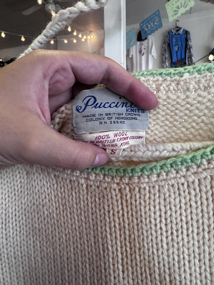 1960s/70s Puccini Knit Wool Top