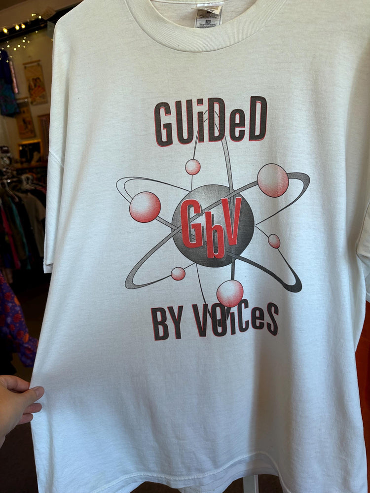 VINTAGE AUTHENTIC Guided by Voices Atom 90's Tour Shirt size XL As Is