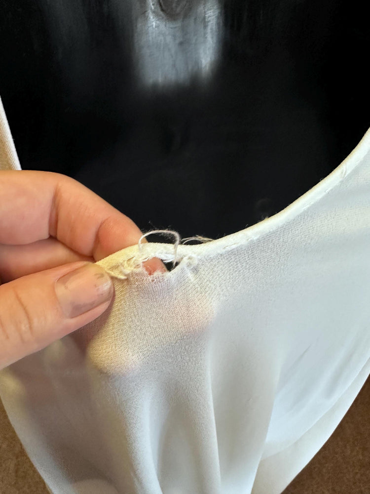 Vintage Blanch by Ralp Montenero White Slip As Is