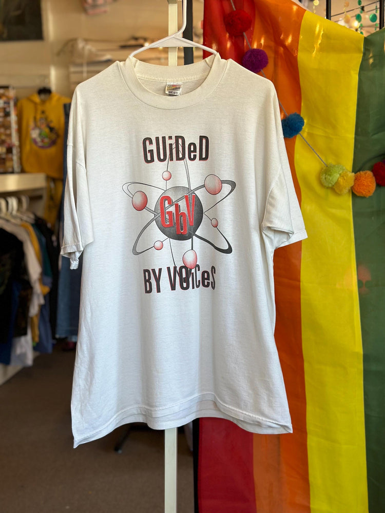 VINTAGE AUTHENTIC Guided by Voices Atom 90's Tour Shirt size XL As Is