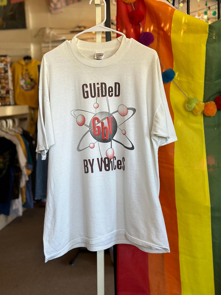 VINTAGE AUTHENTIC Guided by Voices Atom 90's Tour Shirt size XL As Is