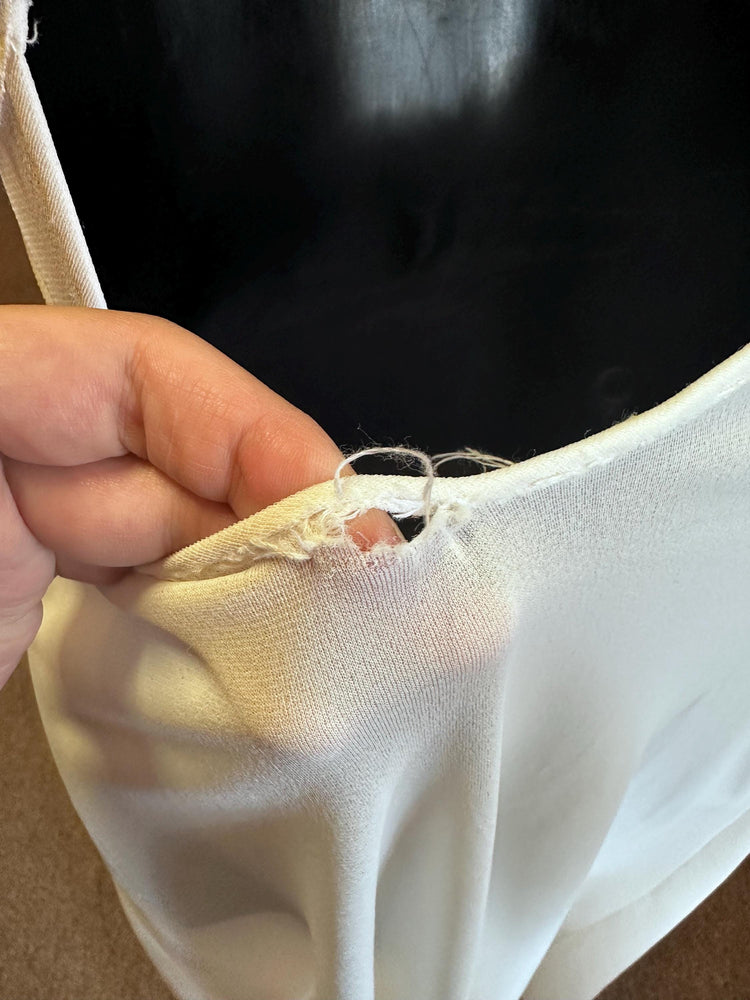 Vintage Blanch by Ralp Montenero White Slip As Is