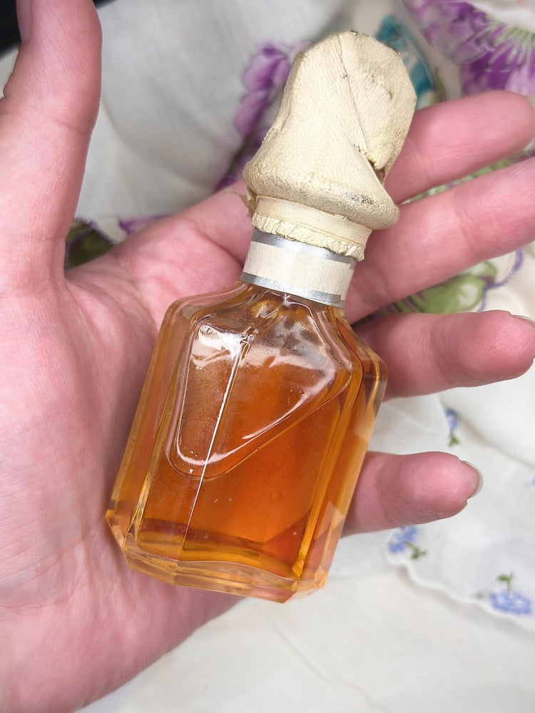 Antique Edwardian Early 1900's Perfume from Alfred Wright perfumer with Perfume and Box Maud Muller