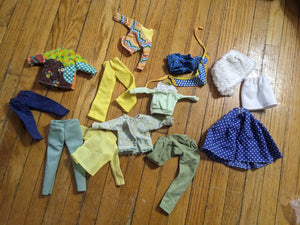 Vintage Barbie Doll Clothing Outfit Lot 1960s 70s  Clone As Is 