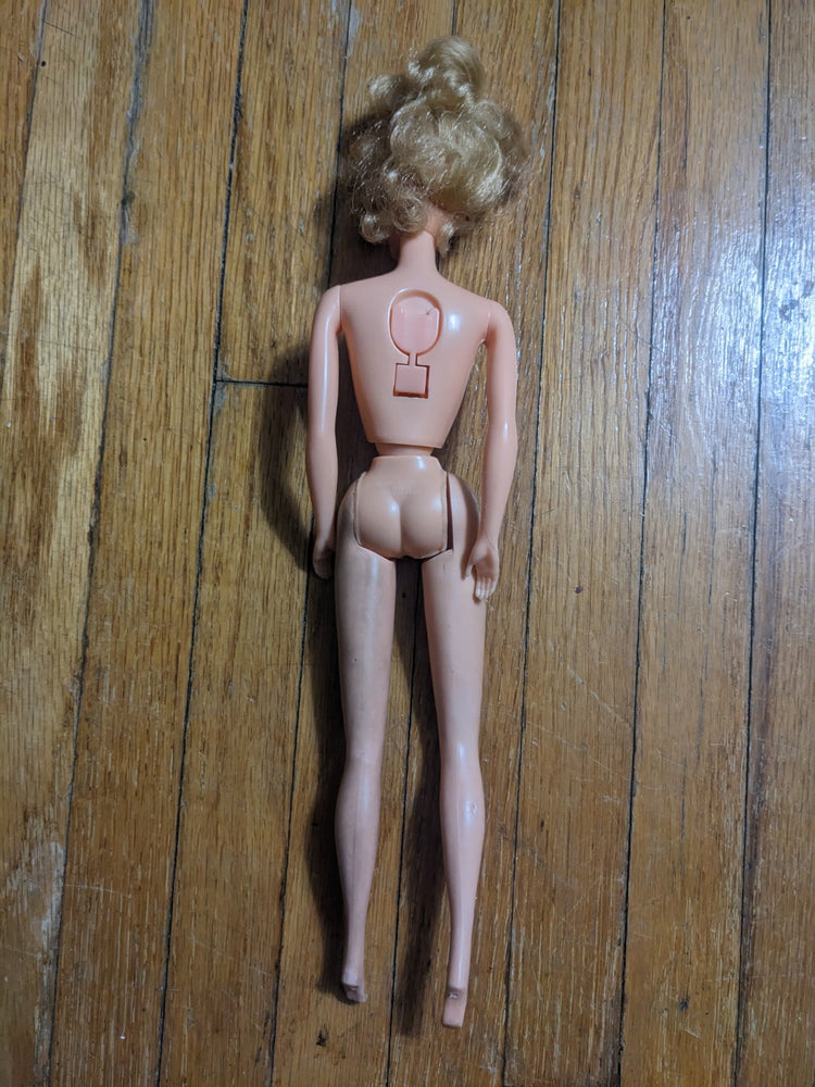 Vintage Growin' Growing Pretty Hair Barbie Doll For Parts Or Repair TLC #1144