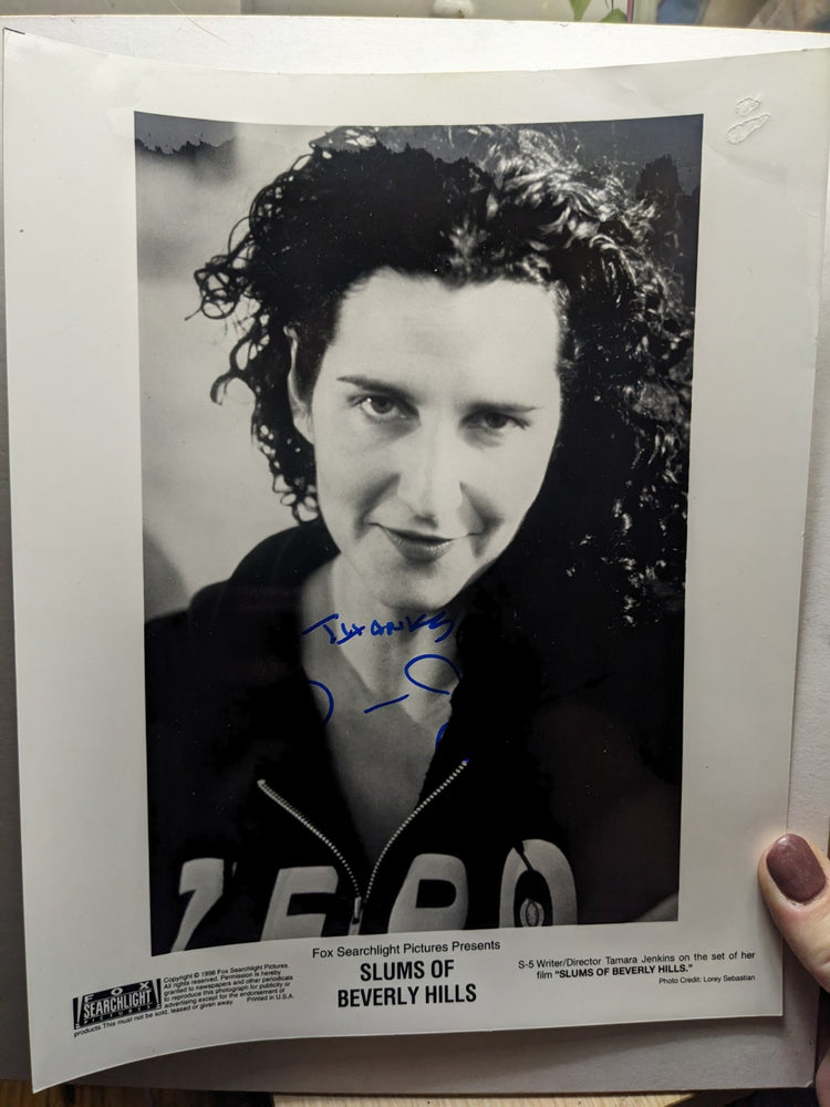 Tamara Jenkins Director Writer Slums Of Beverly Hills Autographed Signed Photo 