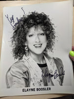 ELAYNE BOOSLER COMEDIAN SIGNED AUTOGRAPHED 8X10 PHOTO