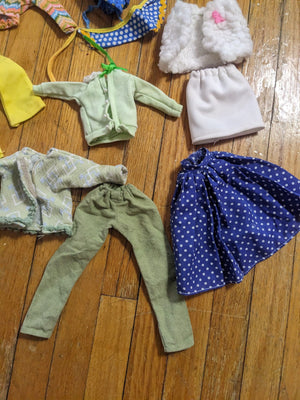 Vintage Barbie Doll Clothing Outfit Lot 1960s 70s  Clone As Is 