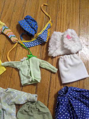 Vintage Barbie Doll Clothing Outfit Lot 1960s 70s  Clone As Is 