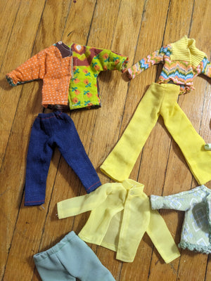 Vintage Barbie Doll Clothing Outfit Lot 1960s 70s  Clone As Is 