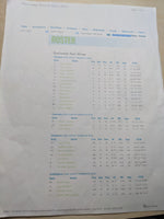 Autographs Page MLB Minor league Rochester Red Wings 2006 Geiger Korecky Cameron